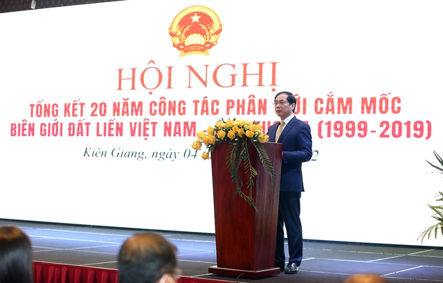 Tổng kết 20 năm công tác phân giới cắm mốc biên giới đất liền Việt Nam-Campuchia - Ảnh 2.