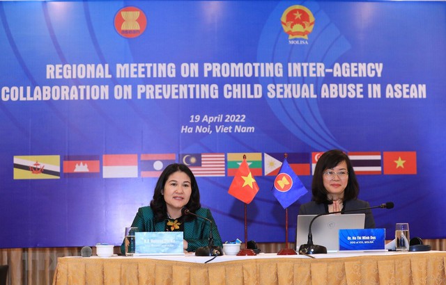 ASEAN phối hợp phòng chống xâm hại trẻ em - Ảnh 1.