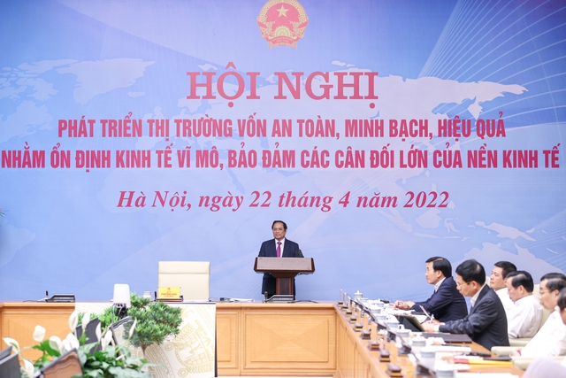 Thủ tướng Phạm Minh Chính chủ trì Hội nghị về phát triển thị trường vốn - Ảnh 4.