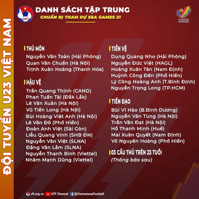 Bóng đá SEA Games 31: Đương kim vô địch 'tái ngộ' Á quân - Ảnh 3. Bóng đá SEA Games 31: Đương kim vô địch 'tái ngộ' Á quân - Ảnh 3.