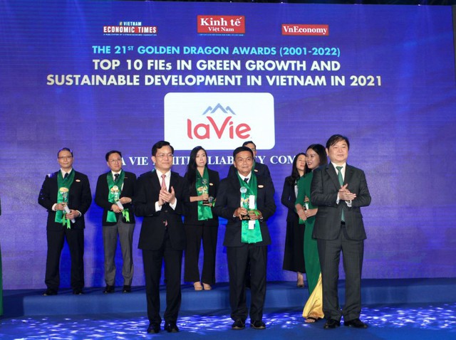 La Vie lọt vào Top 10 Doanh nghiệp FDI phát triển bền vững - Ảnh 1. La Vie lọt vào Top 10 Doanh nghiệp FDI phát triển bền vững - Ảnh 1.