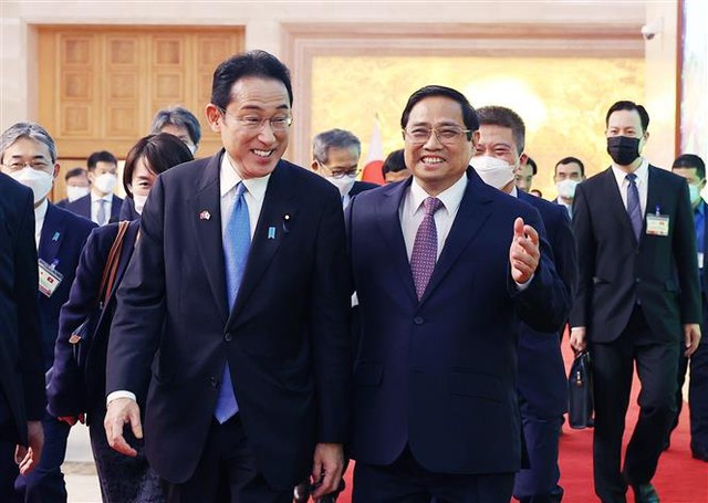 Thủ tướng Nhật Bản Kishida Fumio thăm Việt Nam: 'Chân thành, Tình cảm, Tin cậy' - Ảnh 1.