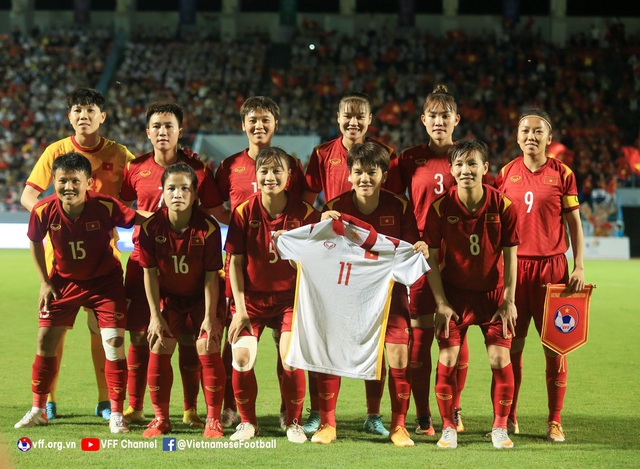 Đội tuyển nữ Việt Nam 'chạm tay' suất vào bán kết sau trận cầu kịch tính - Ảnh 5.