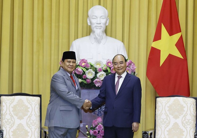 Chủ tịch nước tiếp Bộ trưởng Quốc phòng Indonesia - Ảnh 1.