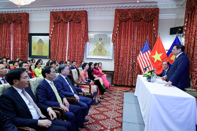 Thủ tướng Phạm Minh Chính gặp mặt cộng đồng người Việt Nam ở Bờ Đông Hoa Kỳ - Ảnh 3.