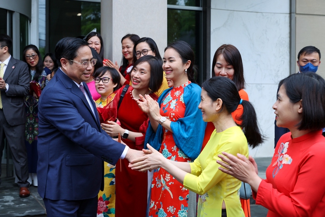 Thủ tướng Phạm Minh Chính gặp mặt cộng đồng người Việt Nam ở Bờ Đông Hoa Kỳ - Ảnh 3.