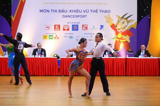 Việt Nam giành 11 huy chương môn Khiêu vũ tại SEA Games 31 - Ảnh 1.
