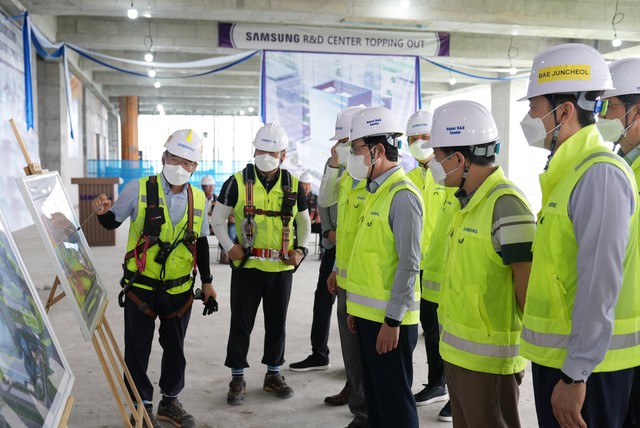 Dự án Trung tâm R&D của Samsung tại Việt Nam đạt mốc quan trọng - Ảnh 3.