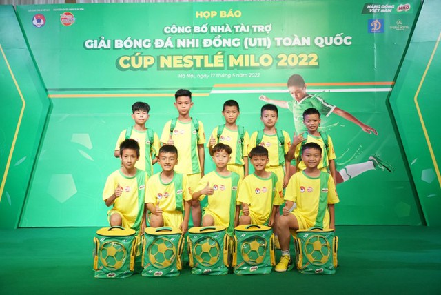 46 đội bóng trong cả nước sẽ tham gia Giải Bóng đá Nhi đồng toàn quốc 2022 - Cúp Nestlé MILO - Ảnh 1.