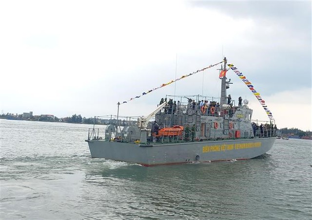 Bộ đội Biên phòng tiếp nhận tàu tuần tra cao tốc thế hệ mới - Ảnh 2.