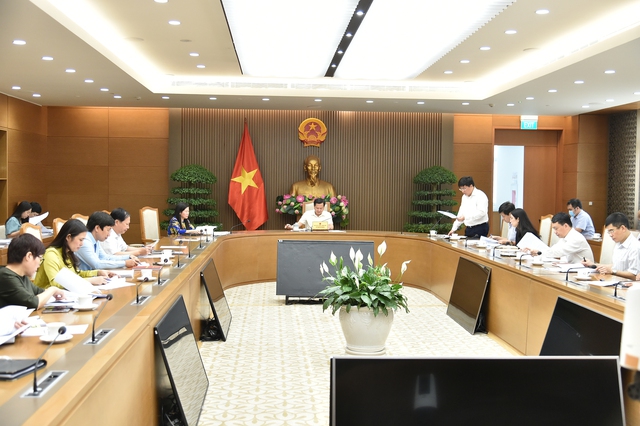 Phó Thủ tướng Lê Minh Khái đôn đốc 8 bộ ngành, cơ quan Trung ương giải ngân vốn đầu tư công - Ảnh 1.