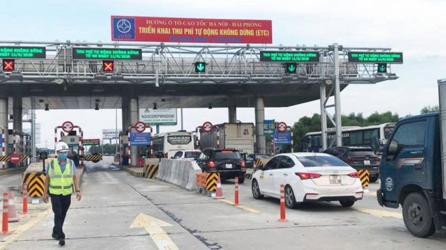 4 đường dây nóng hỗ trợ chủ xe đi cao tốc Hà Nội - Hải Phòng - Ảnh 1.