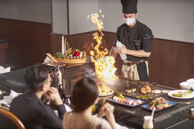 Không gian trải nghiệm ẩm thực cho khách tại Daewoo Hotel - Ảnh: VGP/Tâm Anh