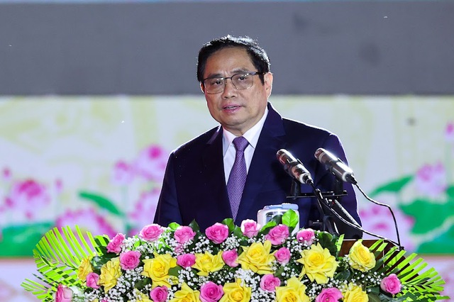 Thủ tướng Phạm Minh Chính dự lễ kỷ niệm 90 năm thành lập tỉnh Gia Lai - Ảnh 1.