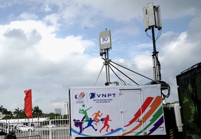Tốc độ 5G VinaPhone tới 1Gbps tại trận chung kết bóng đá nam SEA Games 31 - Ảnh 2.