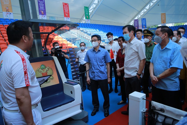 Phó Thủ tướng Vũ Đức Đam kiểm tra công tác chuẩn bị cho SEA Games 31 tại Bắc Ninh, Bắc Giang - Ảnh 4.