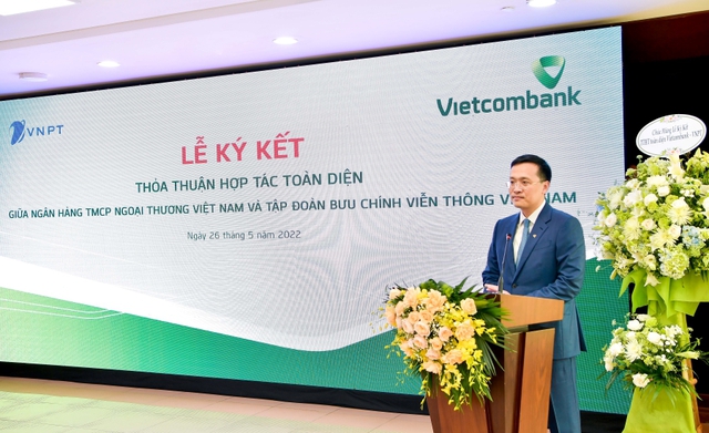 Vietcombank và VNPT ký kết thỏa thuận hợp tác toàn diện - Ảnh 2.