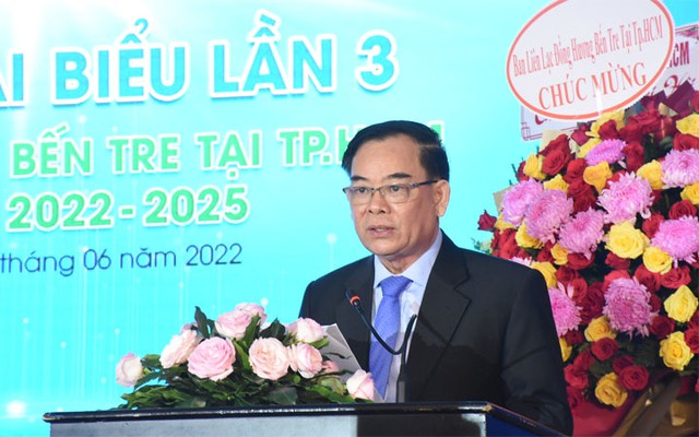 Câu lạc bộ Doanh nhân Bến Tre tại TPHCM tổ chức Đại hội lần 3, nhiệm kỳ 2022-2025 - Ảnh 1.