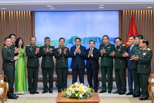 Thủ tướng Phạm Minh Chính tiếp Tổng Tham mưu trưởng QĐND Lào - Ảnh 3.