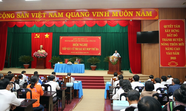 Phó Thủ tướng Thường trực tiếp xúc cử tri Bà Rịa-Vũng Tàu - Ảnh 2.