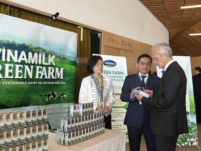 Vinamilk giới thiệu mô hình phát triển bền vững &quot;Vinamilk Green Farm&quot; tại hội nghị sữa toàn cầu - Ảnh 1.