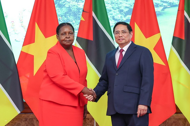 Thủ tướng Phạm Minh Chính hội kiến Chủ tịch Quốc hội Mozambique - Ảnh 3.