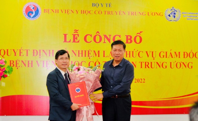 Công bố quyết định bổ nhiệm nhân sự Bộ Y tế - Ảnh 1. Công bố quyết định bổ nhiệm nhân sự Bộ Y tế - Ảnh 1.