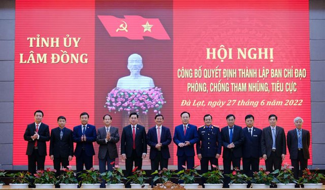 Tuyên Quang, Lâm Đồng thành lập Ban Chỉ đạo phòng, chống tham nhũng, tiêu cực - Ảnh 2.