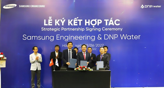 Samsung rót vốn vào doanh nghiệp tư nhân hàng đầu của ngành nước sạch Việt Nam - Ảnh 1.