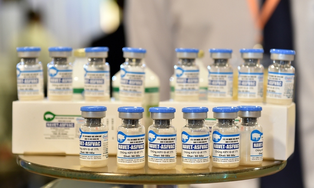 Việt Nam công bố sản xuất thành công vaccine dịch tả lợn châu Phi - Ảnh 3.