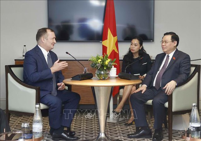 Chủ tịch Quốc hội gặp đại diện các doanh nghiệp Anh đầu tư tại Việt Nam - Ảnh 1.