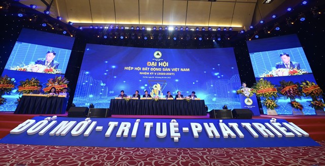 Đại hội Hiệp hội bất động sản Việt Nam nhiệm kỳ V(2022 -2027) - Ảnh 1.