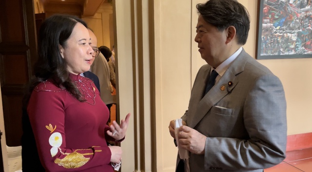 Phó Chủ tịch nước Võ Thị Ánh Xuân hội kiến Tổng thống Philippines - Ảnh 4.