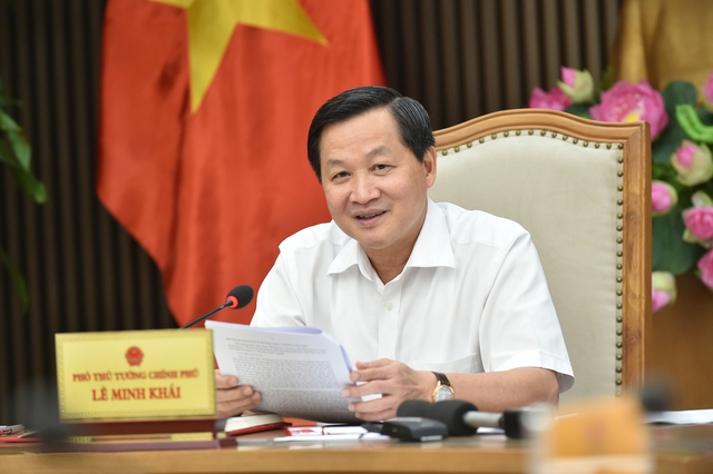 Phó Thủ tướng Lê Minh Khái chủ trì cuộc họp tái cơ cấu dự án VTM và DAP-2 Lào Cai - Ảnh 2.