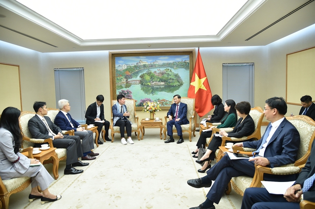 Phó Thủ tướng Lê Minh Khái tiếp Tổng Giám đốc kiêm đồng sáng lập Tập đoàn Grab - Ảnh 3.