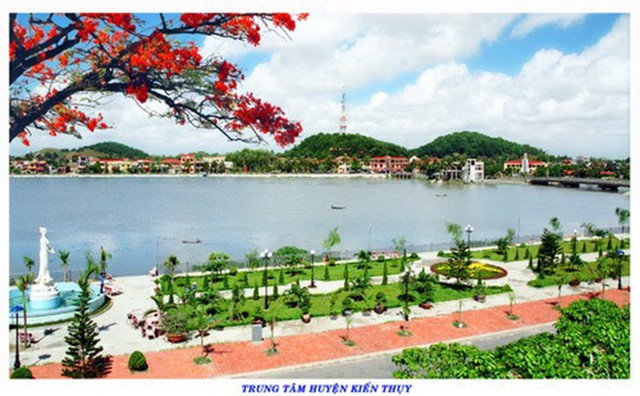Huyện Kiến Thụy (Hải Phòng) đạt chuẩn nông thôn mới - Ảnh 1. Huyện Kiến Thụy (Hải Phòng) đạt chuẩn nông thôn mới - Ảnh 1.