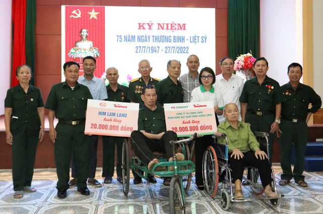 FE CREDIT đồng hành cùng nhiều hoạt động tri ân Ngày Thương binh, liệt sĩ - Ảnh 2.