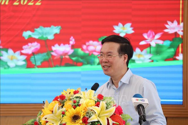 Thường trực Ban Bí thư Võ Văn Thưởng làm việc với Tỉnh ủy Long An - Ảnh 1. Thường trực Ban Bí thư Võ Văn Thưởng làm việc với Tỉnh ủy Long An - Ảnh 1.