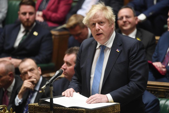 Thủ tướng Anh Boris Johnson tuyên bố từ chức lãnh đạo đảng Bảo thủ - Ảnh 1.