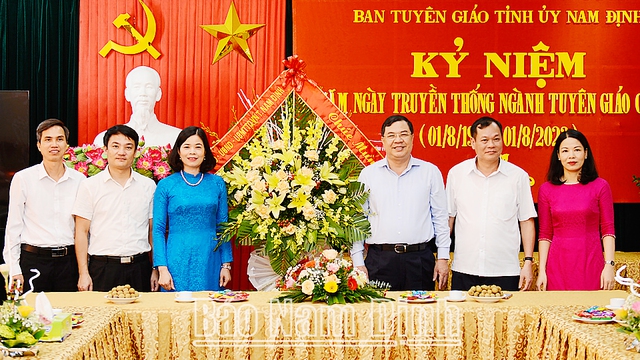 Ngành tuyên giáo đóng góp tích cực cho sự phát triển của tỉnh Nam Định - Ảnh 1.