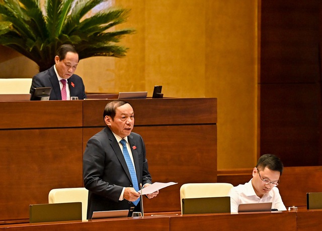 Bộ trưởng Nguyễn Văn Hùng: Khó xã hội hóa trong trùng tu di tích vì không đem lại nguồn lợi   - Ảnh 1.