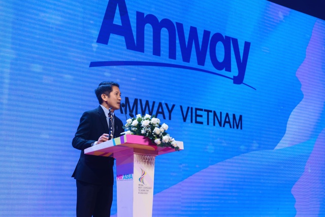 Amway Việt Nam vinh dự lần thứ 3 nhận giải thưởng Nơi làm việc tốt nhất châu Á 2022 - Ảnh 2.