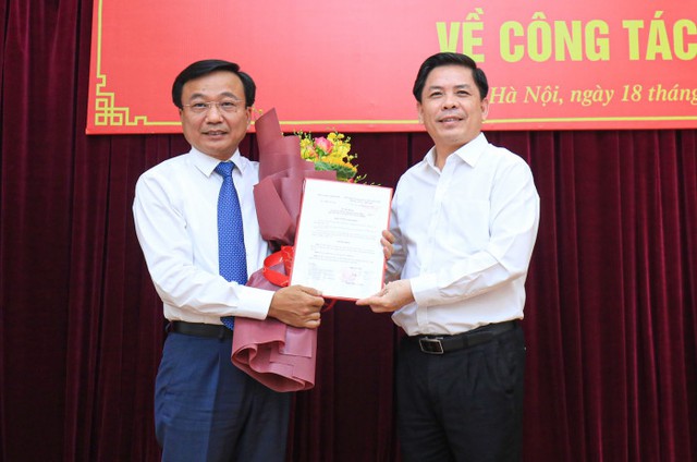 Công bố quyết định bổ nhiệm Thứ trưởng Bộ GTVT Nguyễn Danh Huy - Ảnh 1.