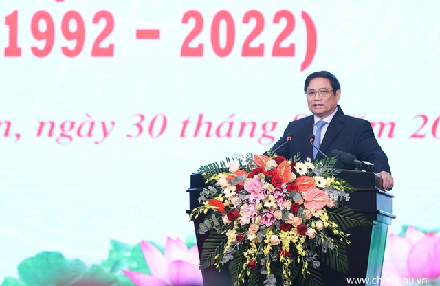 Thủ tướng dự lễ kỷ niệm 30 năm tái lập tỉnh Bình Thuận - Ảnh 1.
