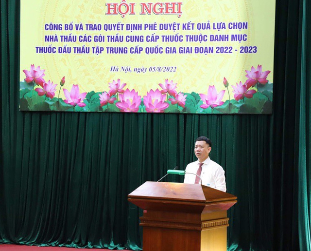 Bộ Y tế công bố kết quả các gói thầu thuốc thuộc danh mục đấu thầu tập trung cấp quốc gia - Ảnh 1. Bộ Y tế công bố kết quả các gói thầu thuốc thuộc danh mục đấu thầu tập trung cấp quốc gia - Ảnh 1.