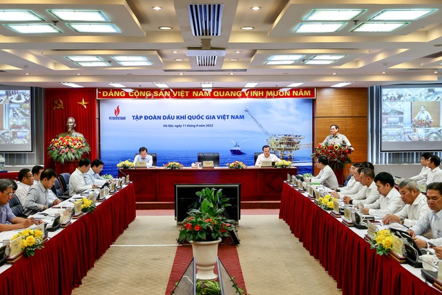 Thủ tướng Phạm Minh Chính làm việc với Tập đoàn Dầu khí Quốc gia Việt Nam - Ảnh 3.