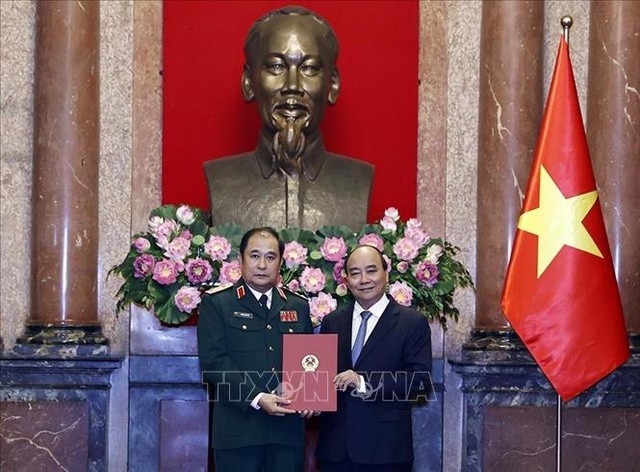 Thăng quân hàm Thượng tướng cho Phó Tổng Tham mưu trưởng Quân đội nhân dân Việt Nam - Ảnh 1.