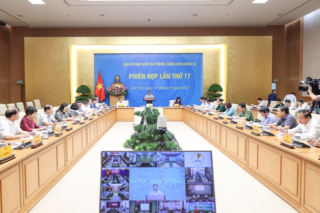 Thủ tướng Phạm Minh Chính chủ trì phiên họp Ban Chỉ đạo phòng, chống dịch COVID-19 - Ảnh 3.