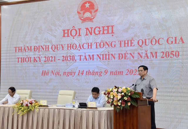 Thủ tướng Phạm Minh Chính chủ trì hội nghị thẩm định Quy hoạch tổng thể quốc gia - Ảnh 2.