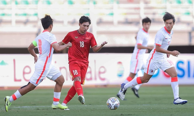 Vòng loại U20 châu Á: Đội Việt Nam giành lợi thế sau trận ra quân - Ảnh 1.